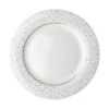 Dutch Rose Amsterdam Loft Dinerbord Plat 26 Cm Wit Glitter 2 Dutch Rose Amsterdam Loft Dinerbord Plat 26 Cm Wit Glitter -Goedkope Keukengerei Winkel 101 0338 4