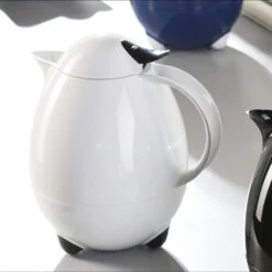 Leifheit Columbus Thermoskan 1.0 L Wit -Goedkope Keukengerei Winkel 101 1283 1 6