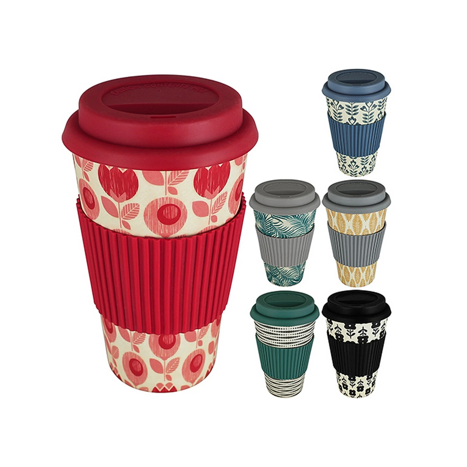 Bamboo Fiber Drinkbeker 4 Bamboo Fiber Drinkbeker - Afbeelding 2