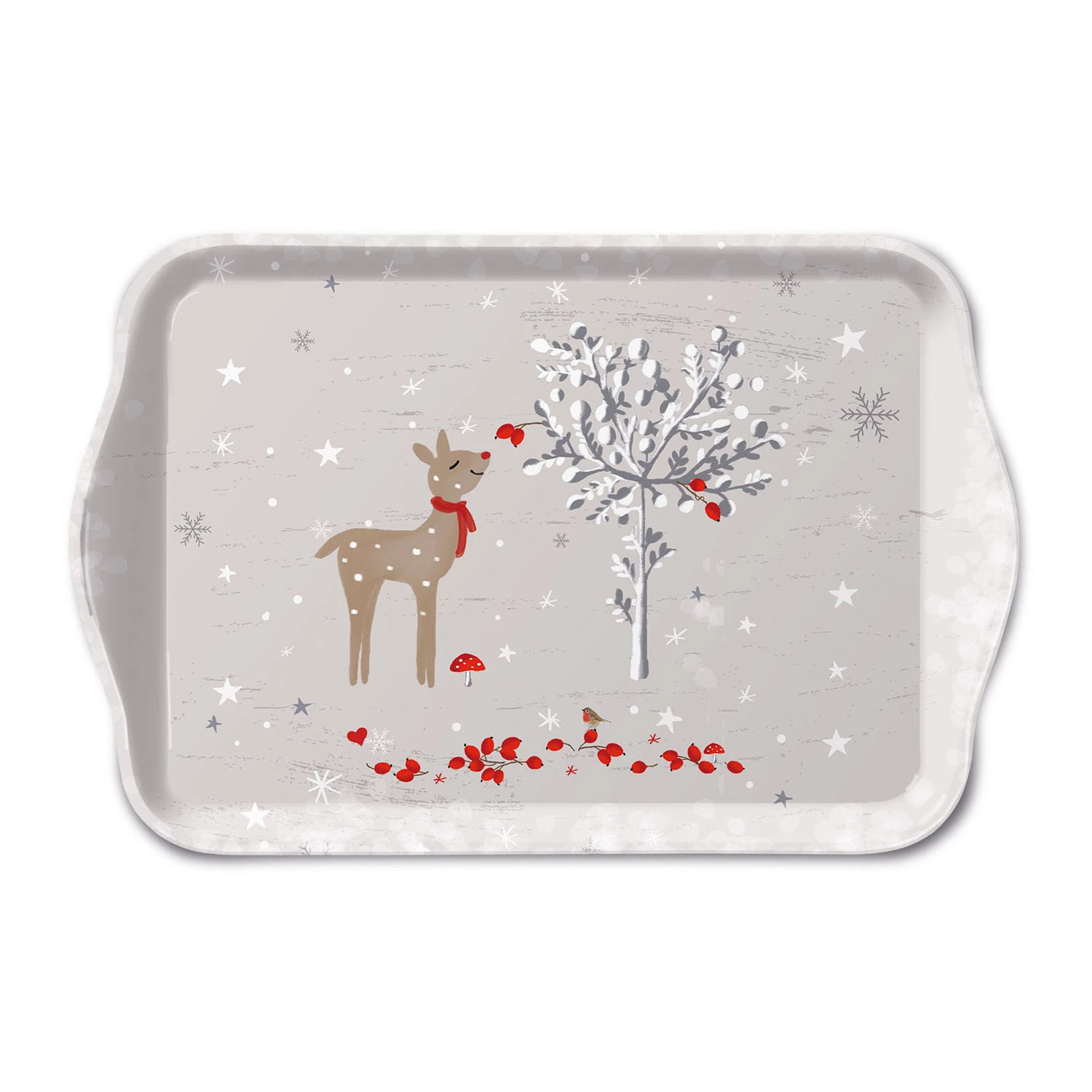 Ambiente Dienblad Melamine 13X21 Cm Ruikend Hert 3 Ambiente Dienblad Melamine 13X21 Cm Ruikend Hert