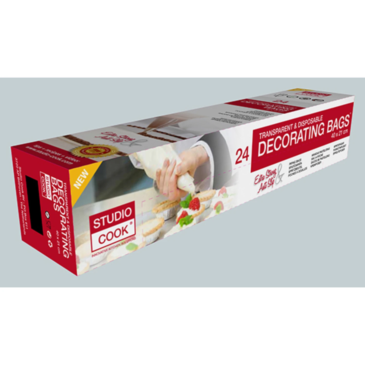 Decor Spuitzak 24 Stuks 21 X 40 Cm 3 Decor Spuitzak 24 Stuks 21 X 40 Cm