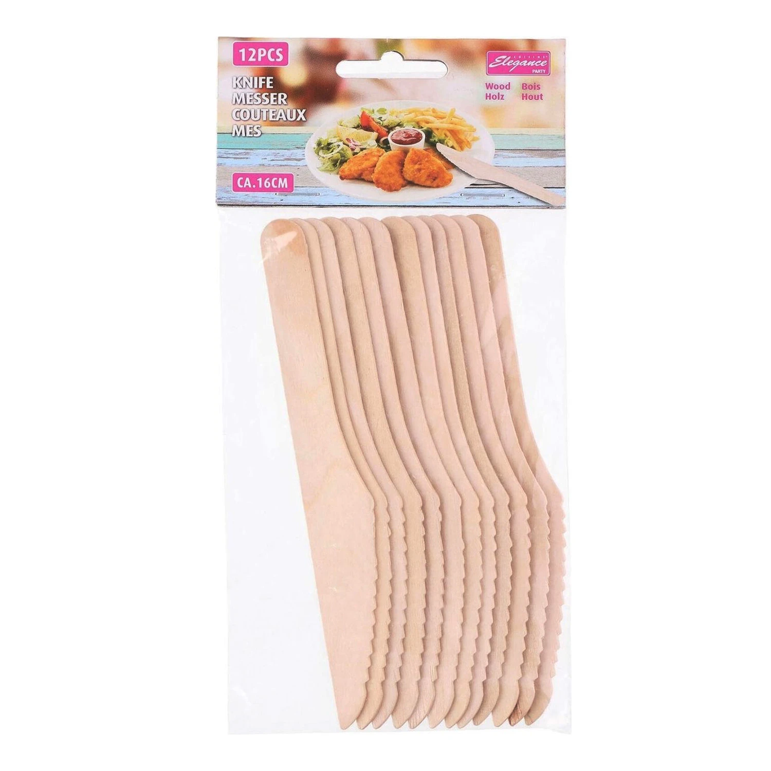 Mes Hout Set12 16Cm 3 Mes Hout Set12 16Cm