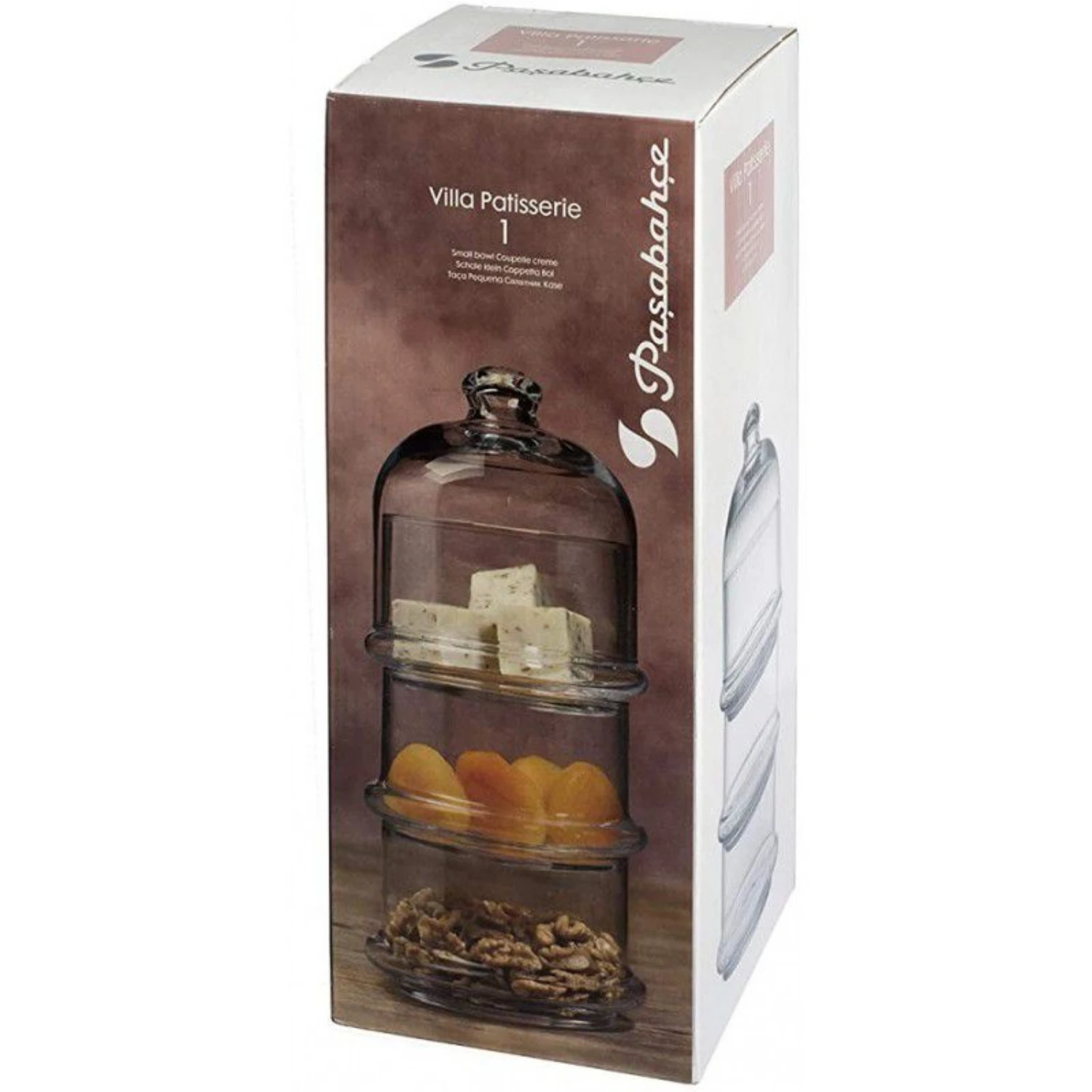 Pasabahce Voorraadpot Toren 3 Delig Glas 5 Pasabahce Voorraadpot Toren 3 Delig Glas - Afbeelding 3