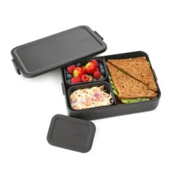 Brabantia Make & Take Bento Lunchbox Groot Donkergrijs -Goedkope Keukengerei Winkel 102 3480 3 1