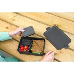 Brabantia Make & Take Bento Lunchbox Groot Donkergrijs -Goedkope Keukengerei Winkel 102 3480 4 1