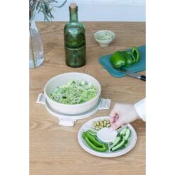 Brabantia Make En Take Salade Lunchkom 1,3 Liter Lichtgrijs -Goedkope Keukengerei Winkel 102 6368 6 1