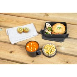 Brabantia Make En Take Lunchset 2 Delig Dark Grey -Goedkope Keukengerei Winkel 102 6665 5 1