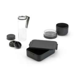 Brabantia Make En Take Ontbijt En Lunchset Dark Grey