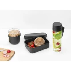 Brabantia Make En Take Ontbijt En Lunchset Dark Grey -Goedkope Keukengerei Winkel 102 6740 3 1