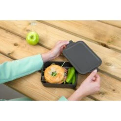 Brabantia Make En Take Ontbijt En Lunchset Dark Grey -Goedkope Keukengerei Winkel 102 6740 4 1