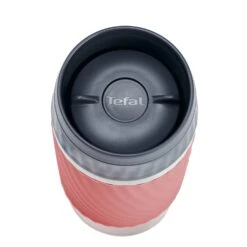 Tefal Travel Mug EasyTwist Isoleerbeker Koraalrood -Goedkope Keukengerei Winkel 104 1610 6 1