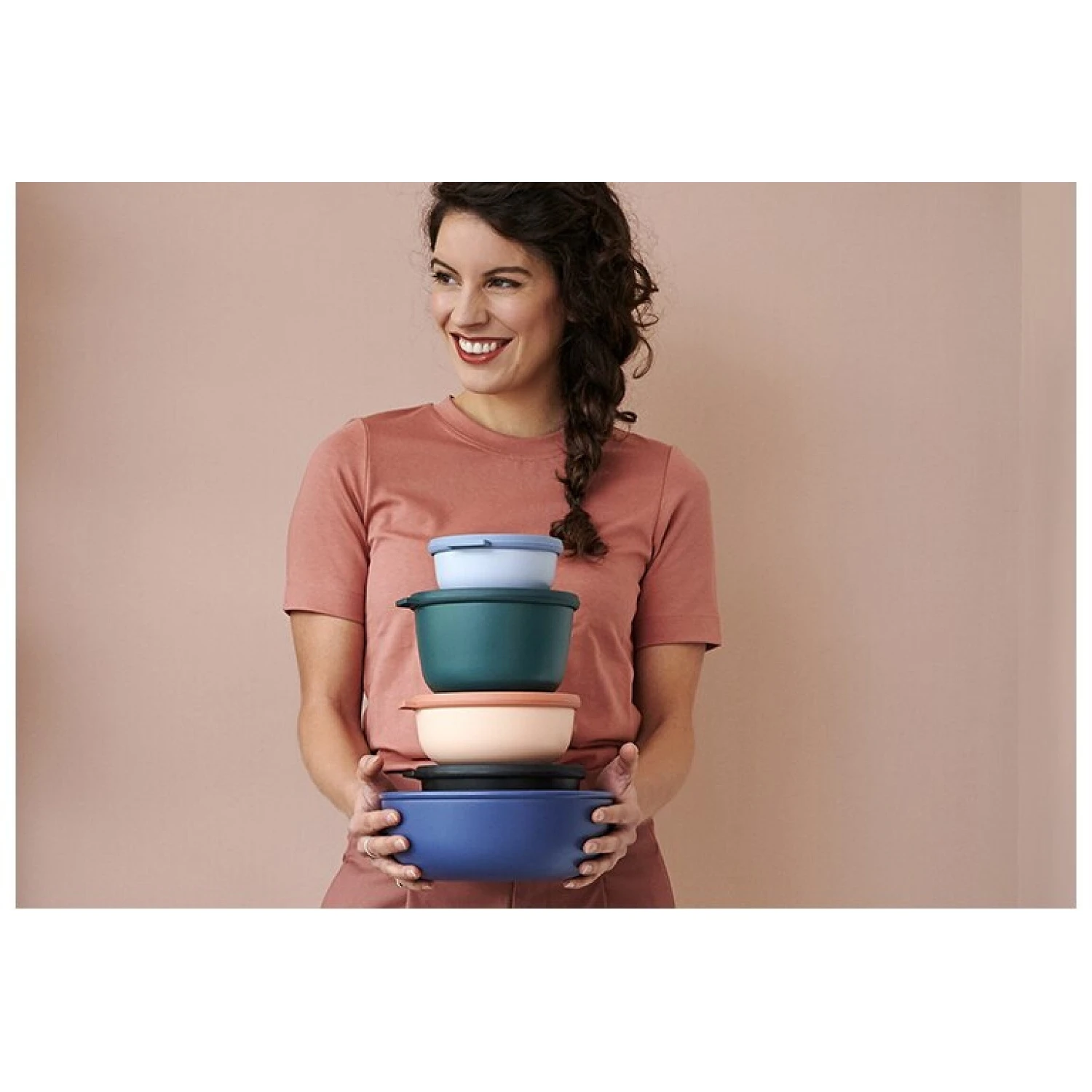 Mepal Cirqula Multikom 2,25 L Nordic Black 4 Mepal Cirqula Multikom 2,25 L Nordic Black - Afbeelding 2