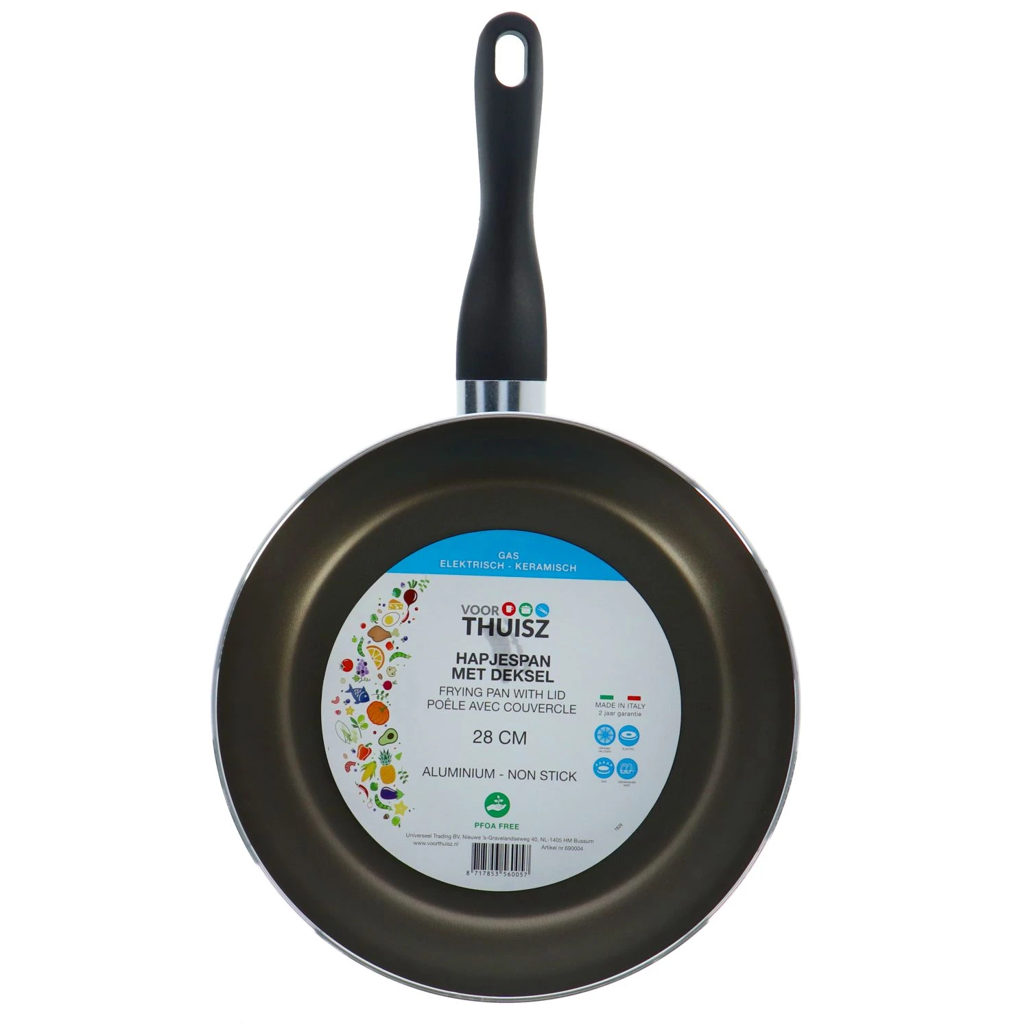 Thuisz Lugano Hapjespan Met Deksel Ø28 Cm 6 Thuisz Lugano Hapjespan Met Deksel Ø28 Cm - Afbeelding 4