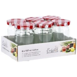 Weck Potjes 6 Stuks 107 Ml -Goedkope Keukengerei Winkel 40653e10720b3b79d062c2317c42f54a