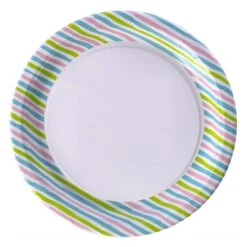 Borden Stripes Multi 22 Cm 10 Stuks -Goedkope Keukengerei Winkel 5a8e4b565705cf2f87287c89b57e1a36