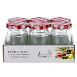 Weck Potjes 6 Stuks 107 Ml -Goedkope Keukengerei Winkel c6b5361fd0441452154ba12932d39230