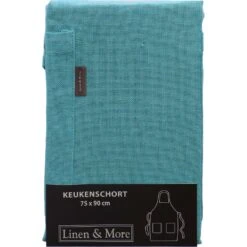 Linen & More Schort Uni Groen -Goedkope Keukengerei Winkel cf2fc76c312511c30cb03a4e975a1a7b